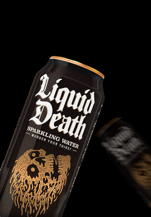 Brand communication Liquid Death