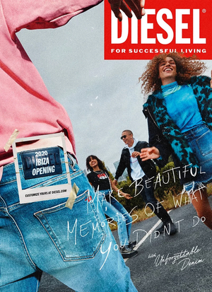 The communication strategy of the Diesel fashion brand