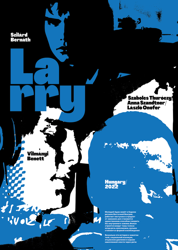 Серия плакатов к фильму «Larry»