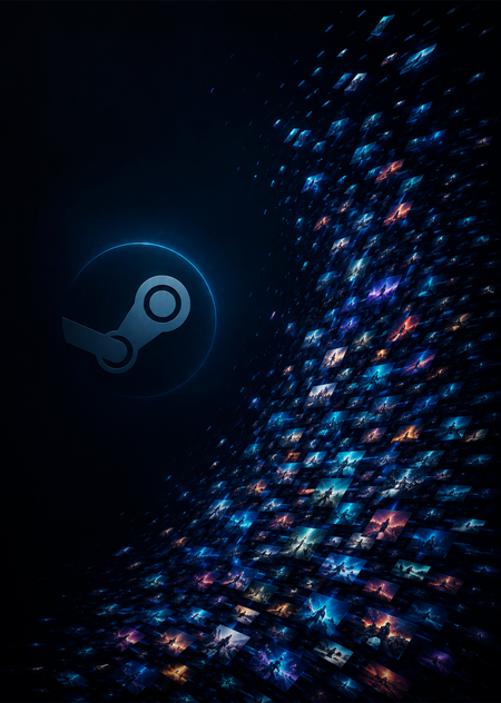 Цифровая лавина Steam. Визуализация данных