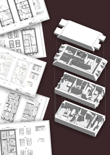 MAISON INTERIEURE&nbsp;— альбом чертежей к&nbsp;дизайн&nbsp;— проекту