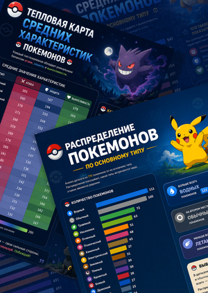 Структура вселенной Pokémon
