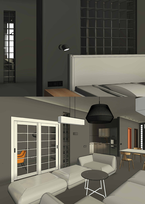 Альбом чертежей для проекта таунхауса в Revit