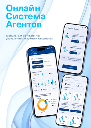 Интерфейс приложения Онлайн Система Агентов