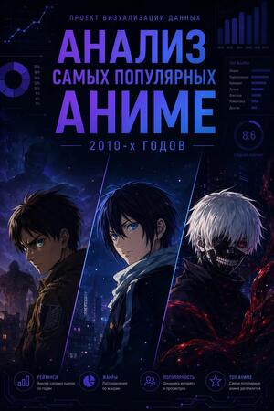 Самые популярные аниме 2010-х годов