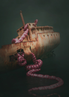 The broken ship