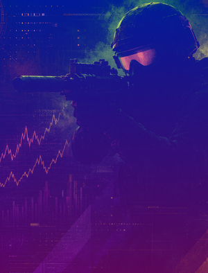 Инфографический постер о феномене популярности Counter-Strike