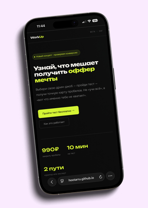 ВОРКАП | До оффера мечты