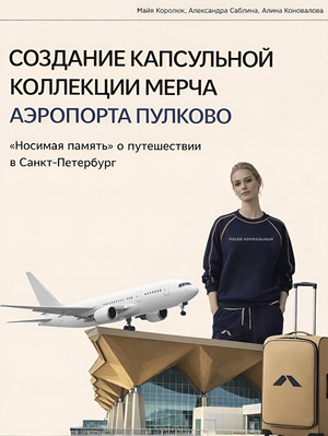 Создание капсульной коллекции мерча аэропорта Пулково