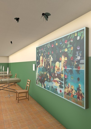 "Gospanserization" exhibition in Mushina Rehabnica Kabakov
