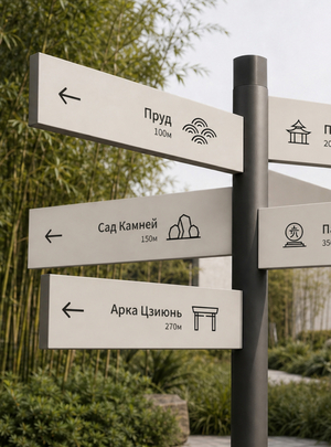 Айдентика для парка Хуамин