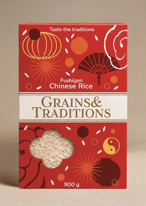 Grains&Traditions. Серия упаковок риса
