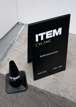 pop-up store ITEM