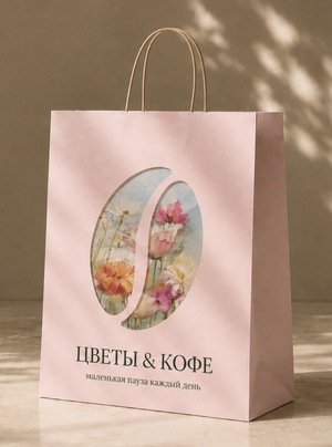 Ребрендинг кафе Цветы & Кофе