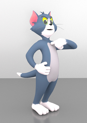 Cartoon Character Acting Animation