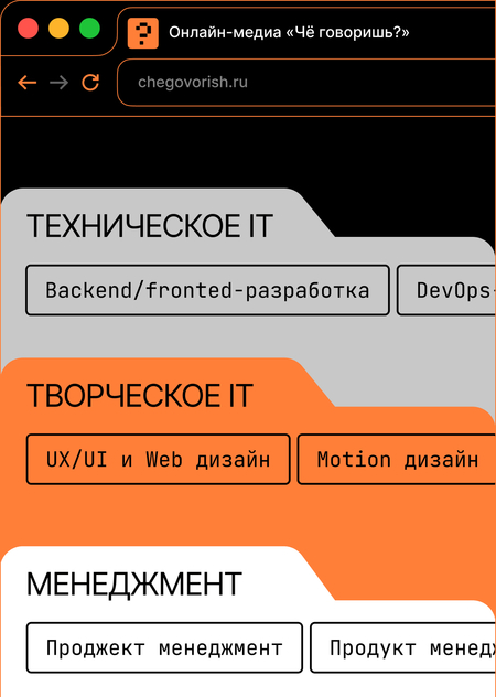 Онлайн-медиа «Чё говоришь?»