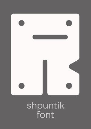 shpuntik font