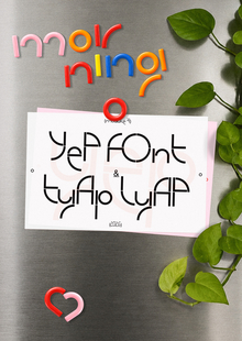 yep font & tyap lyap