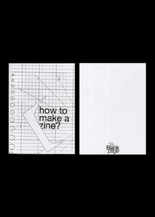 Зин фестиваля Blank Page