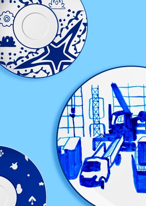 Разработка новых носителей и иллюстрированной айдентики для Гжели