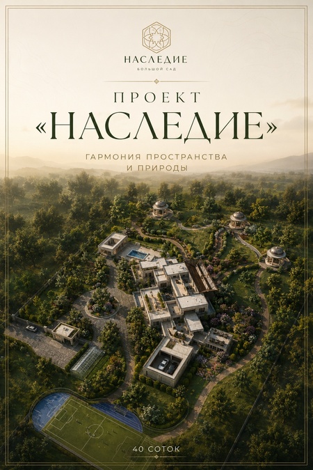 Проект большого сада "Наследие"