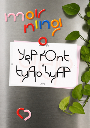 yep font & tyap lyap