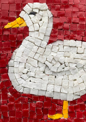 Мозаика «Солнечный питомец», «Уточка», «Звезда» и «Солнце»