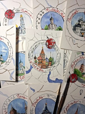 Сказочные города Золотого кольца России