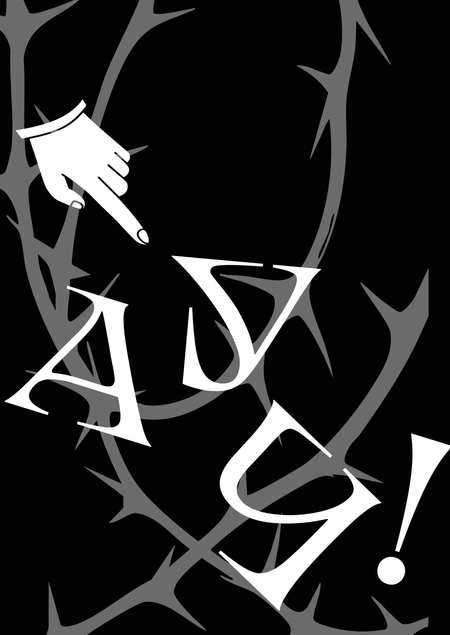 Колючий шрифт "Alientz"