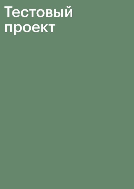 Тестовый проект 4