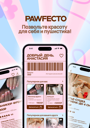Pawfecto - приложение грумминг салона