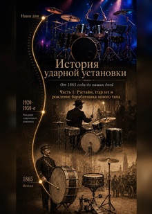 История ударной установки: РЕГТАЙМ История ударной установки: РЕГТАЙМ