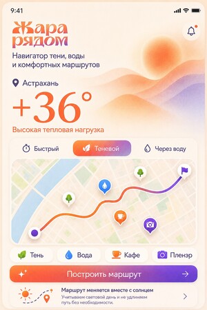 Жара рядом
