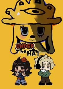 under the&nbsp;hat.