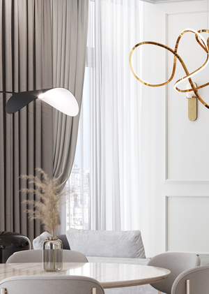 Дизайн-концепция интерьеров жилых апартаментов