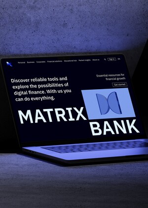 MATRIX BANK | UX/UI Design