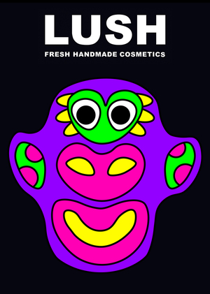 Иллюстрации для подарочной упаковки наборов LUSH