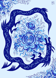 Chinese-russian dragons