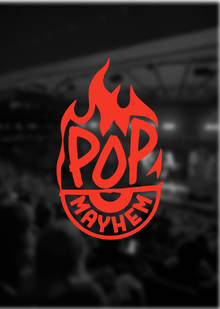 Постеры и&nbsp;айдентика для фестиваля «Pop Mayhem»
