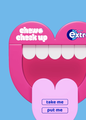 Рекламная кампания Chew Check Up