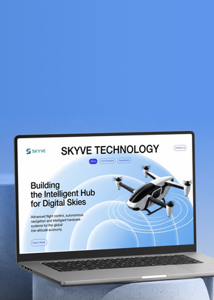 UI/UX дизайн сайта Skyve