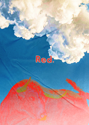Рекламный постер Red bull