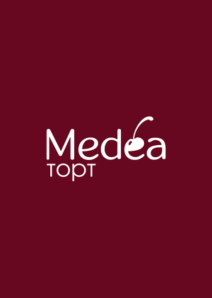 Дизайн логотипа и соцсетей для Medéa торт