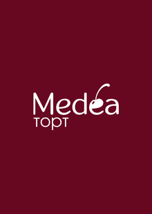 Дизайн логотипа и соцсетей для Medéa торт Дизайн логотипа и соцсетей для Medéa торт