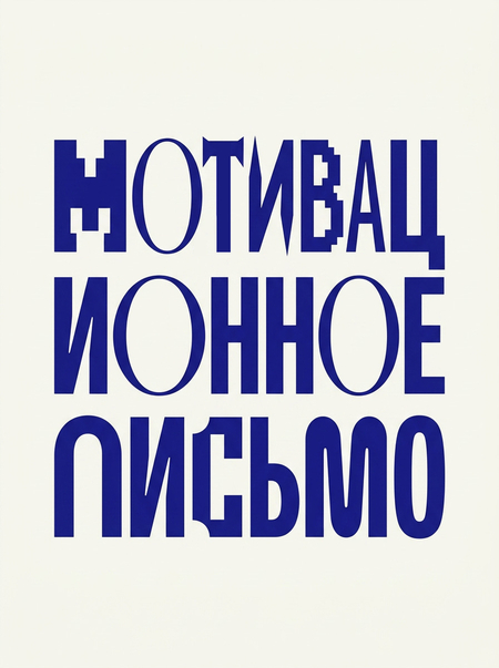 Мотивационное письмо