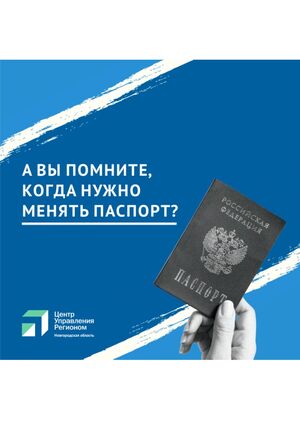 Анимация "Замена паспорта"