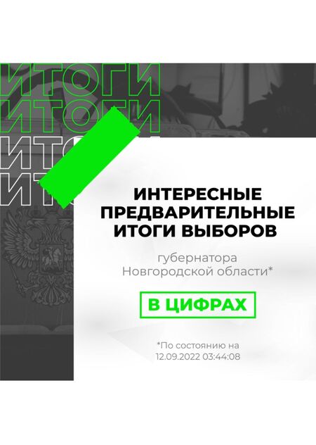 Анимация "Итоги выборов в цифрах"