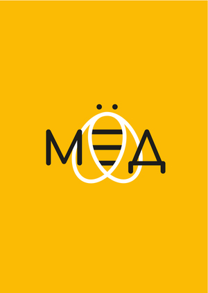 Дизайн вывески магазина продажи "Мёд"