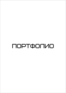 Портфолио Портфолио