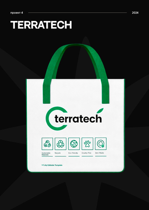 TerraTech: айдентика экологического бренда